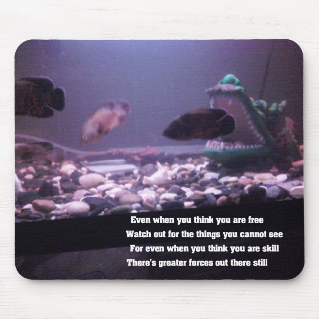 Inspirational Quotations Mouse Pad (Front)