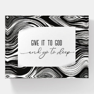 Inspirational Quote Abstract Design Paperweight