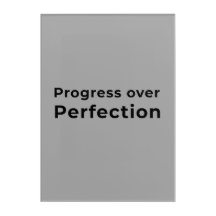 Inspirational quote acrylic wall art