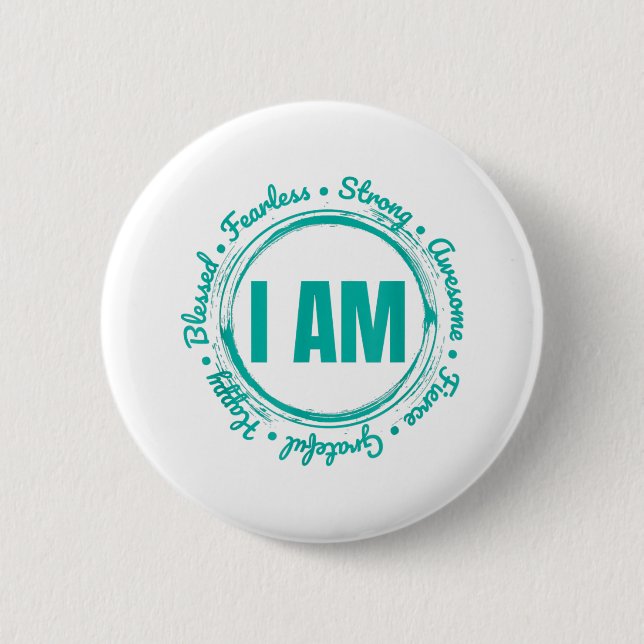 Inspirational Quote Apparel When Kindness Matters  Button (Front)