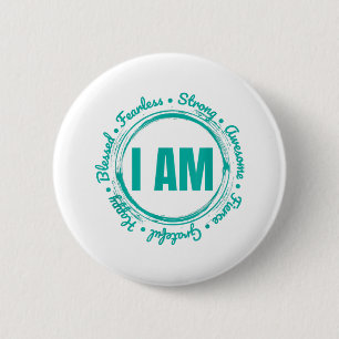 Inspirational Quote Apparel When Kindness Matters  Button