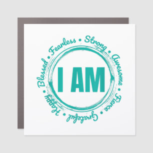 Inspirational Quote Apparel When Kindness Matters Car Magnet