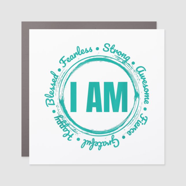 Inspirational Quote Apparel When Kindness Matters  Car Magnet (Front)