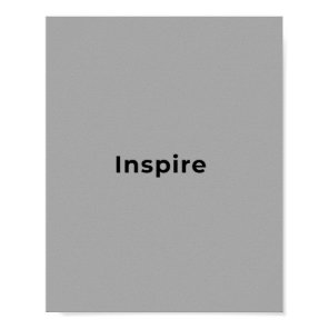 Inspirational quote art  poster