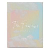 Inspirational Quote Bible Rainbow Typography
