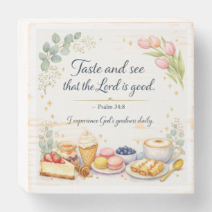 Inspirational Quote Bible Verse Messianic Jewish Wooden Box Sign