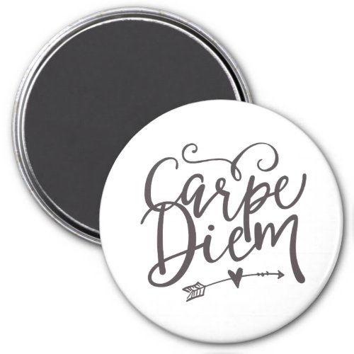 Inspirational Quote Carpe Diem Sieze The Day Magnet
