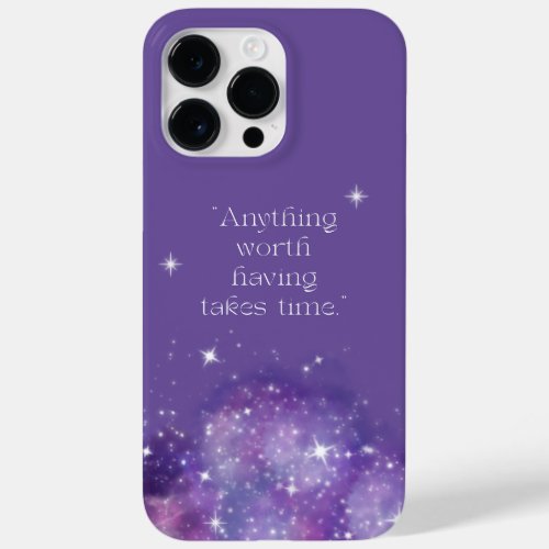 Inspirational quote case for iPhone 14 Pro Max