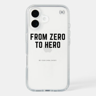 Inspirational Quote Clear iPhone Case