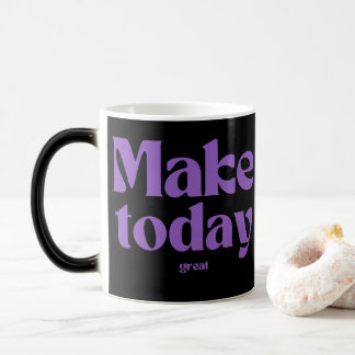 Inspirational Quote Color Morph Mug