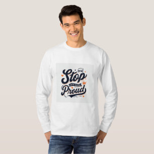 Inspirational Quote Design – “Don’t Stop Until You T-Shirt
