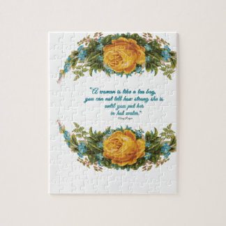 Inspirational Quote for Women by Nancy Reagan Jigsaw Puzzle