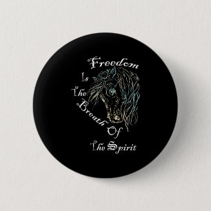 Inspirational Quote Graphic Design Women Gift Hors Button