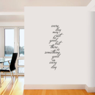 Inspirational Quote Handwritten Script Wall Decal