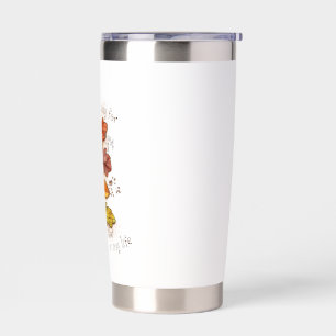 inspirational quote insulated tumbler