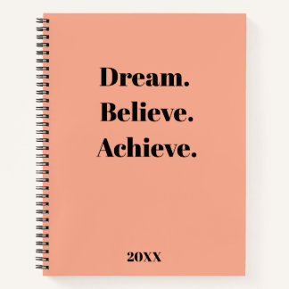 Inspirational Quote Journal & Planner Design
