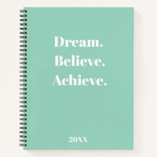 Inspirational Quote Journal & Planner Design
