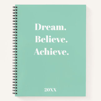 Inspirational Quote Journal & Planner Design