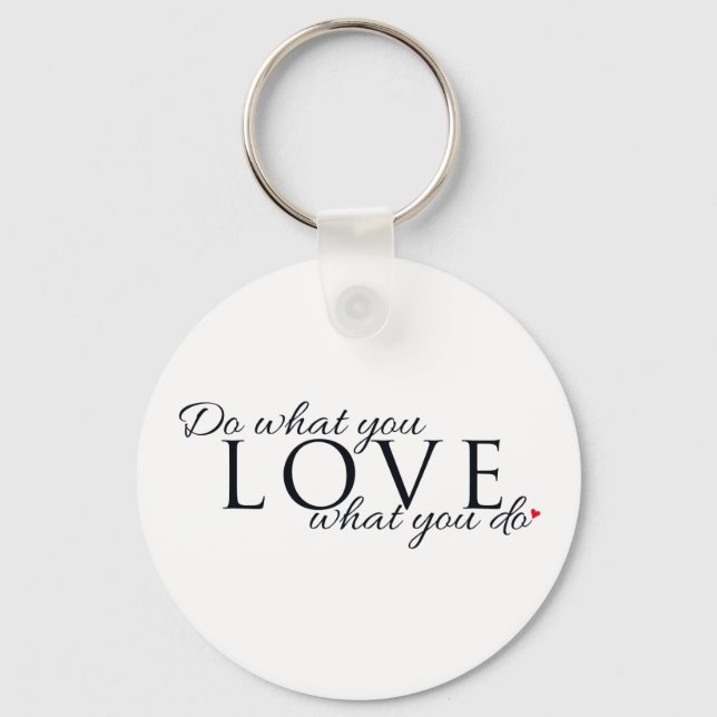 Inspirational Quote Keychain (Front)