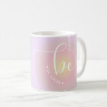 Inspirational Quote Lavender Be An Angel Graphic Coffee Mug