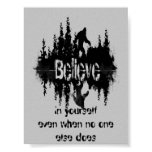 Inspirational Quote Legend Sasquatch, Big Foot Poster Inspirational Quote Legend Sasquatch, Big Foot Poster