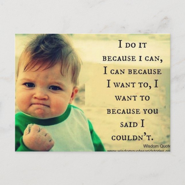 Inspirational quote,love postcard (Front)