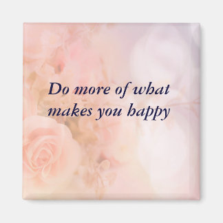 Inspirational quote magnet