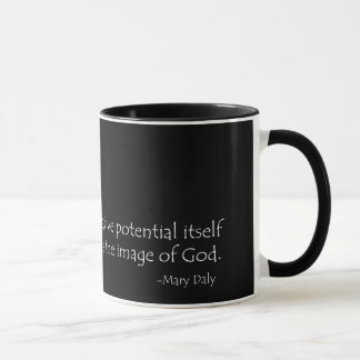 Inspirational Quote Mug with Butterfly.