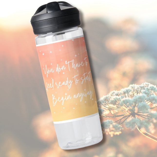 Inspirational Quote Mystic Sun Name Water Bottle (Inspirational Quote Mystic Sun Name Water Bottle
)