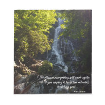 inspirational quote - nature photo -