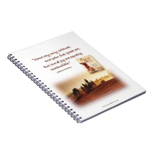 inspirational quote notebook (Right Side)