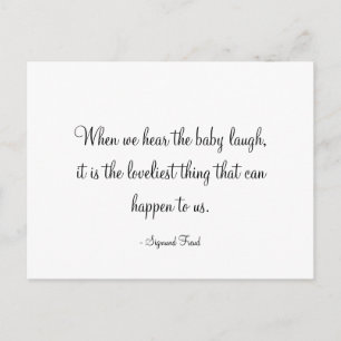 Inspirational Quote on a Postcard