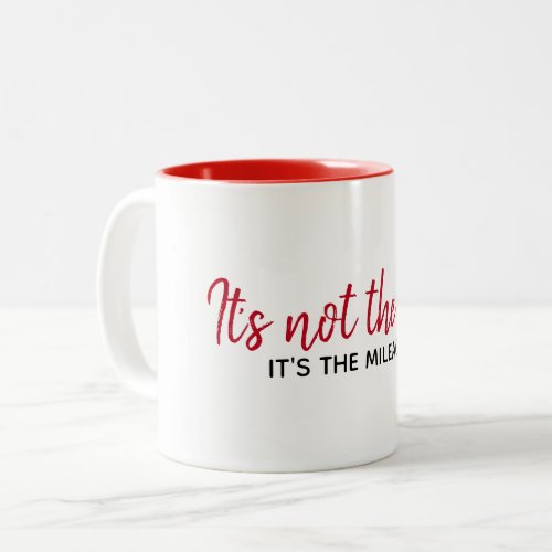 Inspirational Quote On White  Two_Tone Coffee Mug