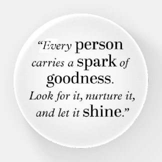 Inspirational Quote Paperweight – Motivational Des