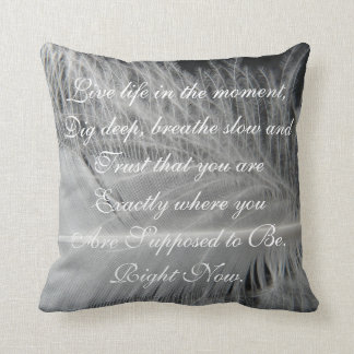 Inspirational Quote Pillow