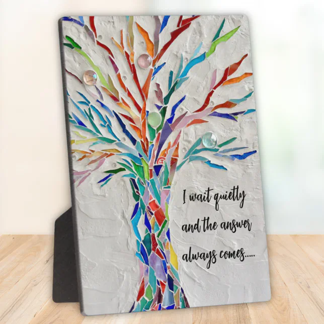 Inspirational Quote Plaque | Zazzle