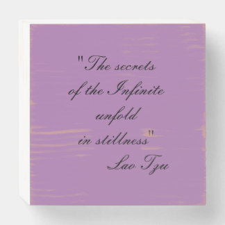 Inspirational Quote Plaque