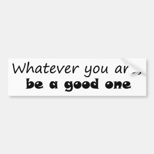 Inspirational quote positive bumper stickers gifts
