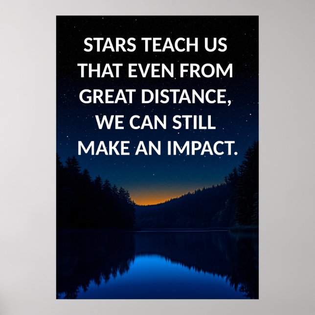 Inspirational Quote Poster (Front)