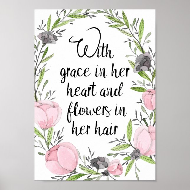 Inspirational quote poster (Front)