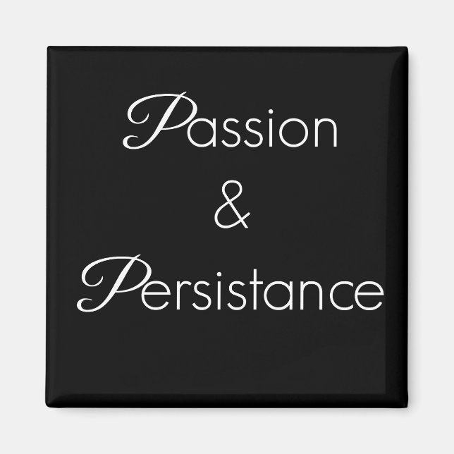 Inspirational Quote Refrigerator Magnet 2X2 Square (Front)