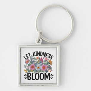 Inspirational Quote/Sayings/Flowers Keychain