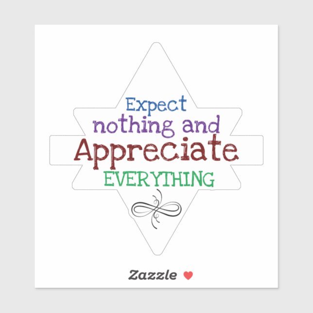 Inspirational Quote Sticker (Sheet)