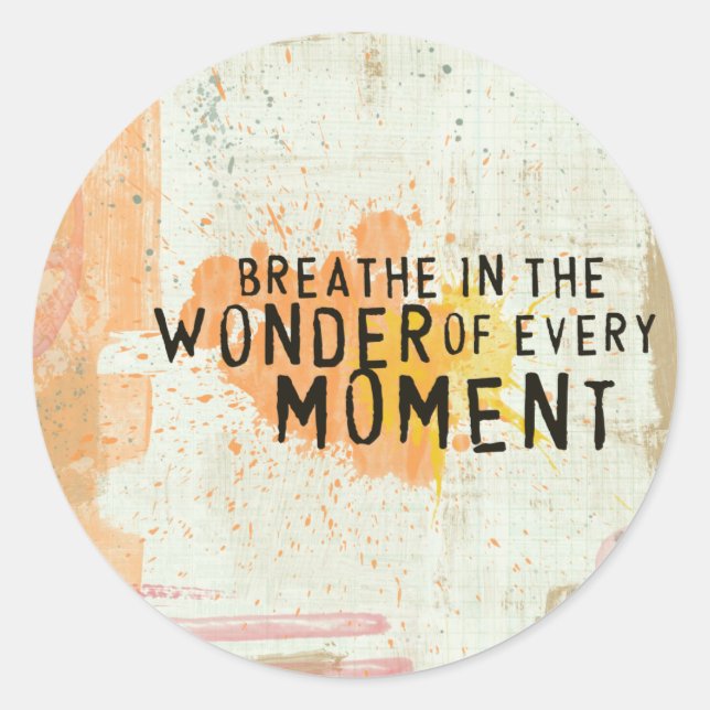 inspirational quote stickers (Front)