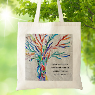 Inspirational Quote Tote Bag