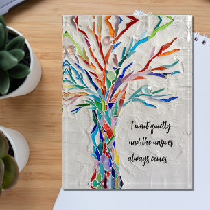 Inspirational Quote Tree Paperweight