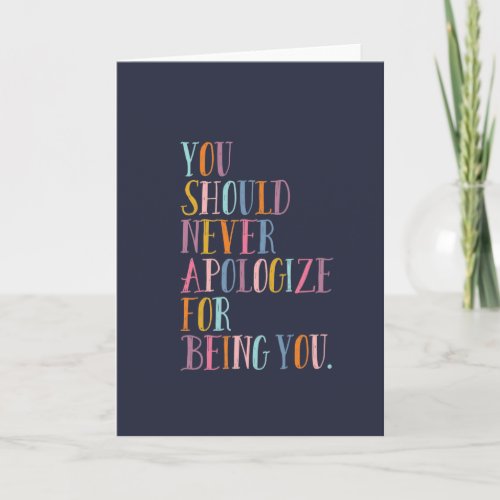 Inspirational Quote  Uplifting Positivity Saying Card