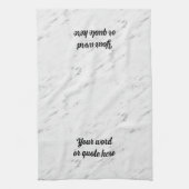 Inspirational Quote Word of the Year Kitchen Towel (Vertical)