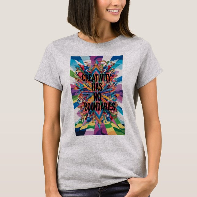 Inspirational Quotes Ash Grey T-Shirt (Front)