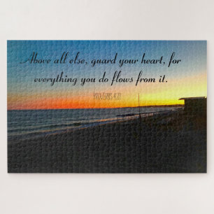 Inspirational quotes Bible Verse Christian Jigsaw Puzzle